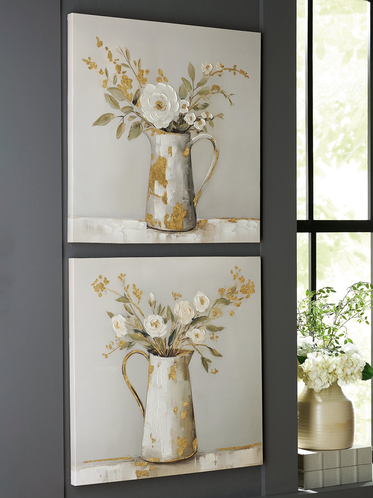 Amoryville Wall Art Set (Set of 2) - Furniture 4 Less Outlet (Salinas,CA)