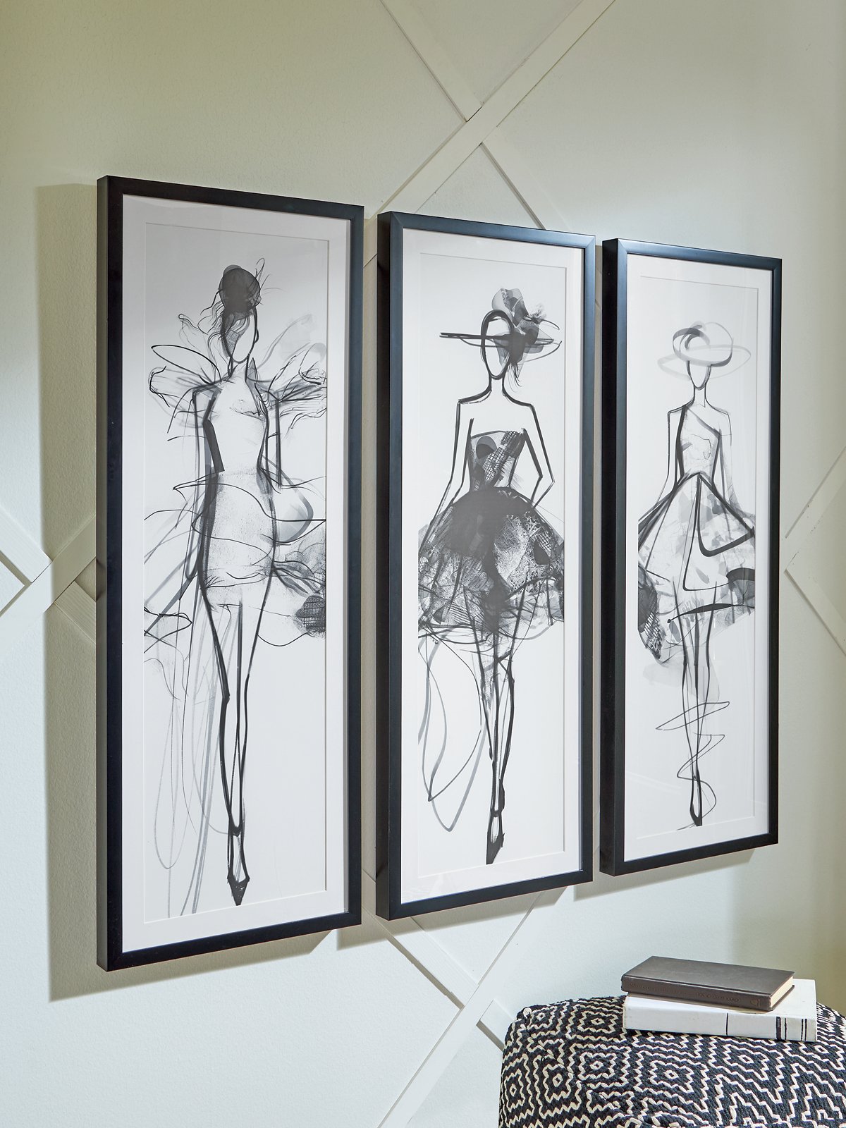 Mckerrick Wall Art Set (Set of 3) - Furniture 4 Less Outlet (Salinas,CA)