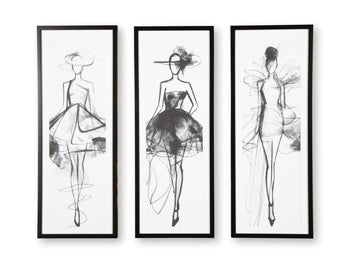 Mckerrick Wall Art Set (Set of 3) - Furniture 4 Less Outlet (Salinas,CA)