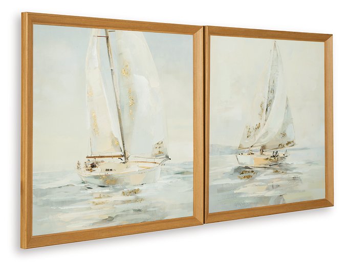 Winbrook Wall Art Set (Set of 2) - Furniture 4 Less Outlet (Salinas,CA)