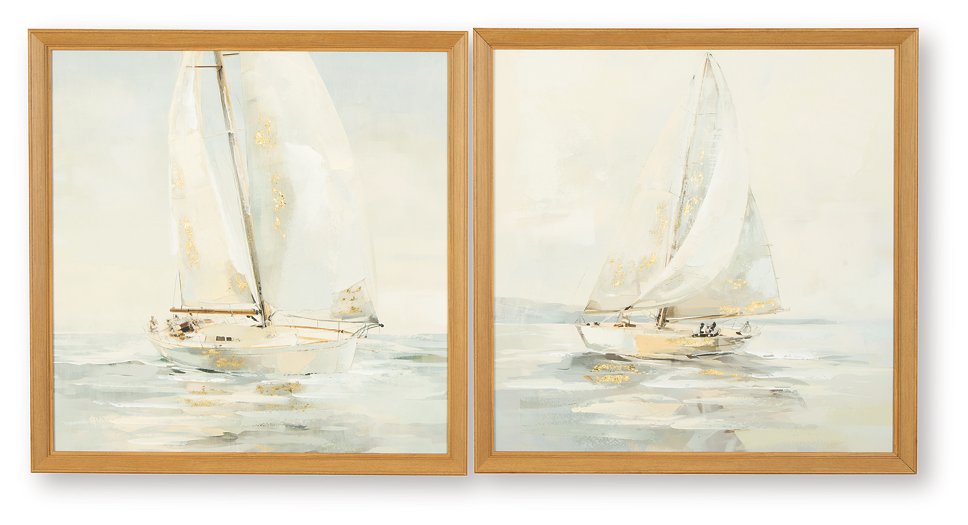 Winbrook Wall Art Set (Set of 2) - Furniture 4 Less Outlet (Salinas,CA)