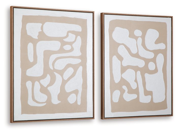 Waldett Wall Art (Set of 2) - Furniture 4 Less Outlet (Salinas,CA)