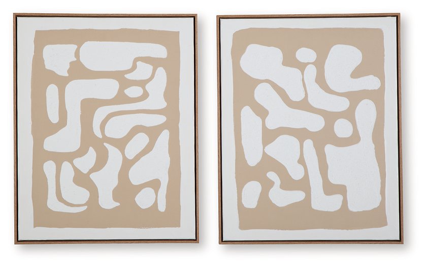 Waldett Wall Art (Set of 2) - Furniture 4 Less Outlet (Salinas,CA)