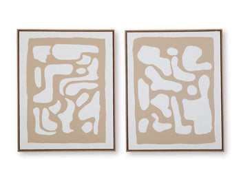 Waldett Wall Art (Set of 2) - Furniture 4 Less Outlet (Salinas,CA)