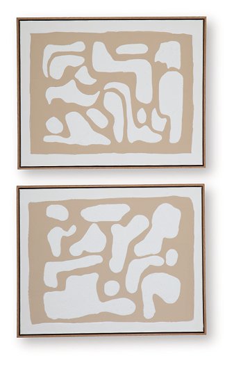 Waldett Wall Art (Set of 2) - Furniture 4 Less Outlet (Salinas,CA)