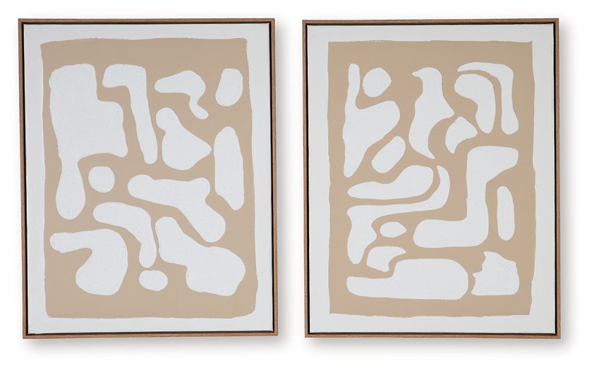 Waldett Wall Art (Set of 2) - Furniture 4 Less Outlet (Salinas,CA)