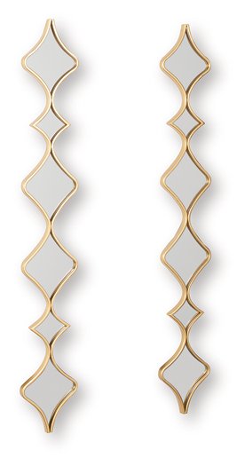 Harriswood Accent Mirror Set (Set of 2) - Furniture 4 Less Outlet (Salinas,CA)