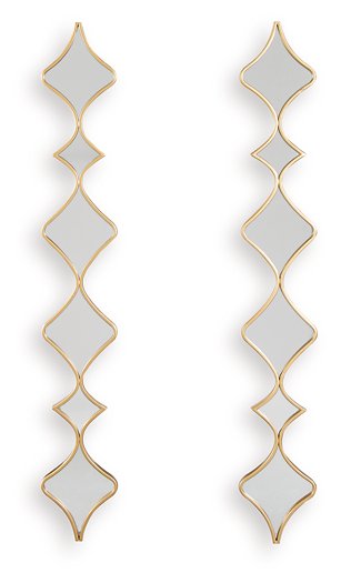Harriswood Accent Mirror Set (Set of 2) - Furniture 4 Less Outlet (Salinas,CA)