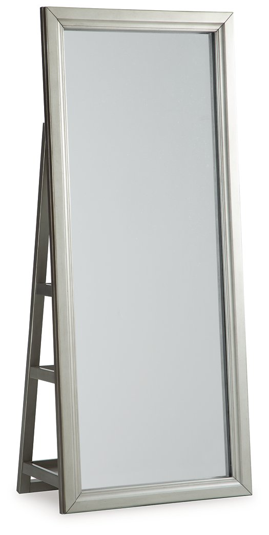 Evesen Floor Standing Mirror/Storage - Furniture 4 Less Outlet (Salinas,CA)