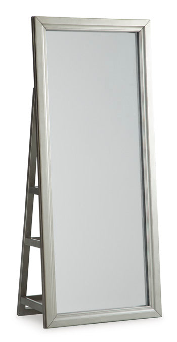 Evesen Floor Standing Mirror/Storage - Furniture 4 Less Outlet (Salinas,CA)