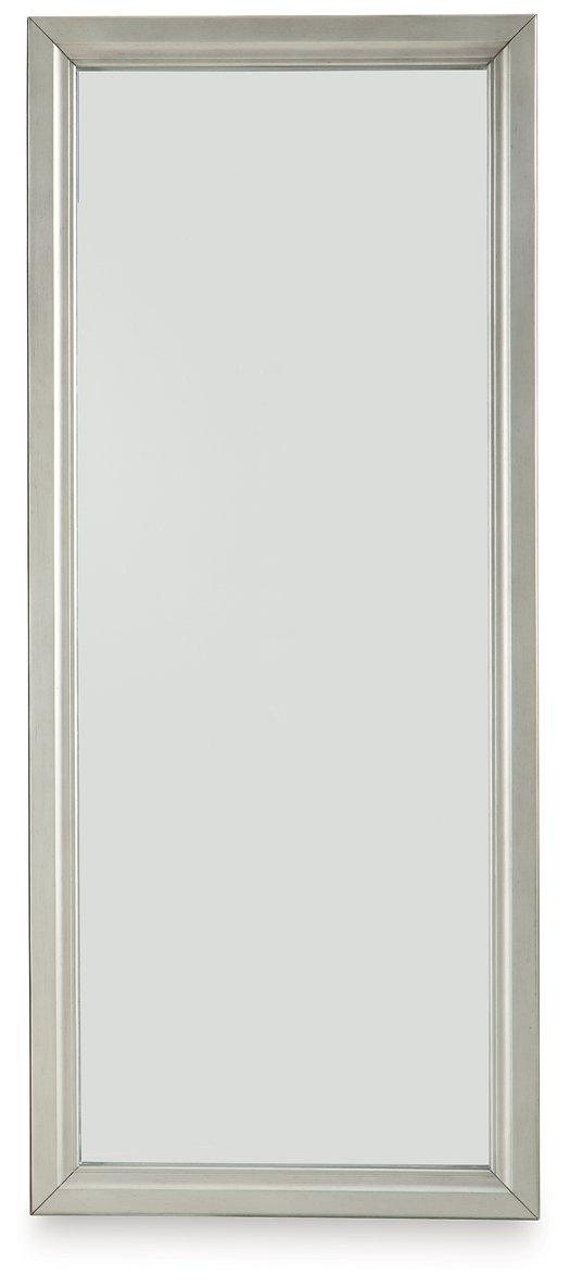 Evesen Floor Standing Mirror/Storage - Furniture 4 Less Outlet (Salinas,CA)
