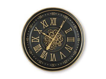 Dairton Wall Clock - Furniture 4 Less Outlet (Salinas,CA)