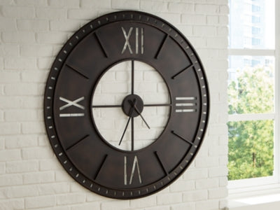 Lytle Wall Clock - Furniture 4 Less Outlet (Salinas,CA)