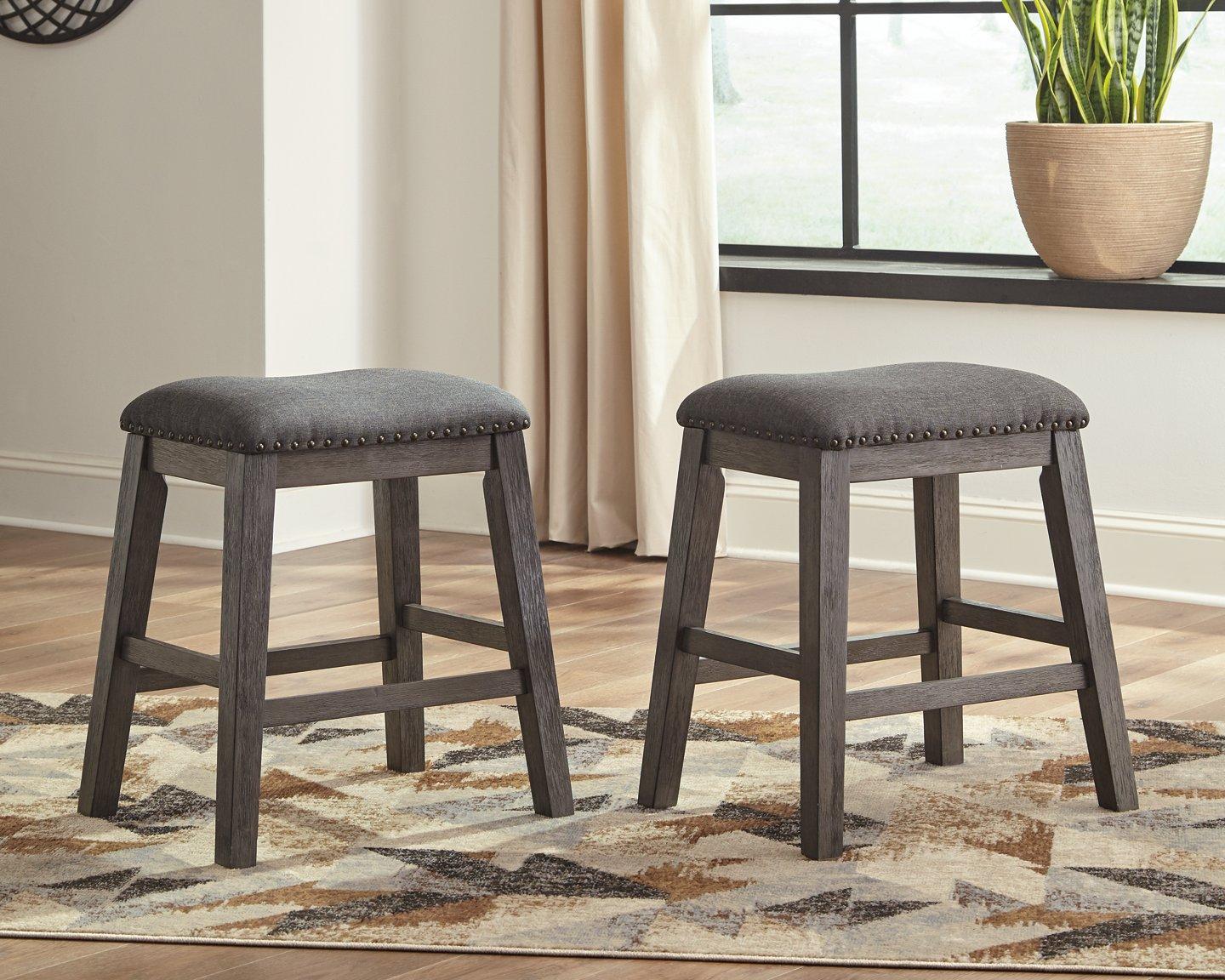 Caitbrook Counter Height Upholstered Bar Stool - Furniture 4 Less Outlet (Salinas,CA)