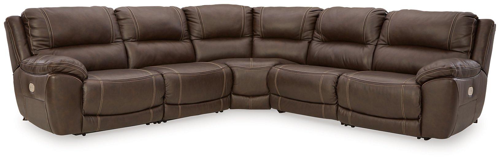 Dunleith Power Reclining Sectional - Furniture 4 Less Outlet (Salinas,CA)