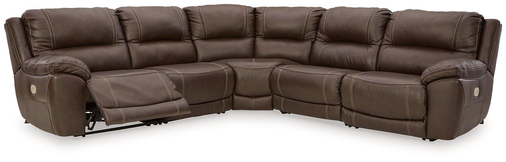 Dunleith Power Reclining Sectional - Furniture 4 Less Outlet (Salinas,CA)