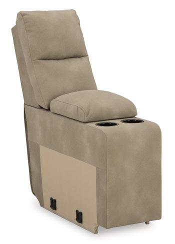 Next-Gen DuraPella Power Reclining Sectional Loveseat with Console - Furniture 4 Less Outlet (Salinas,CA)