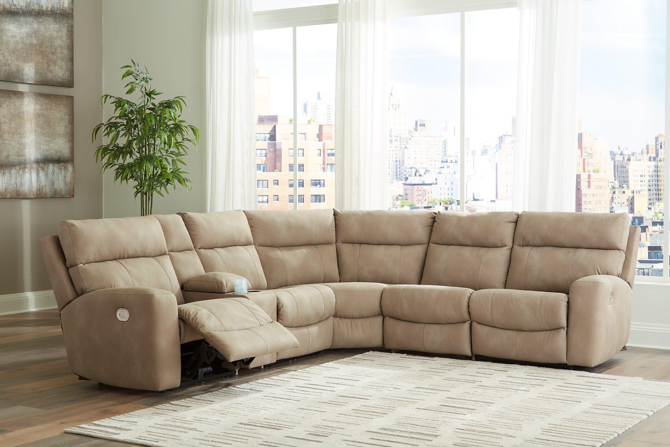 Next-Gen DuraPella Power Reclining Sectional - Furniture 4 Less Outlet (Salinas,CA)