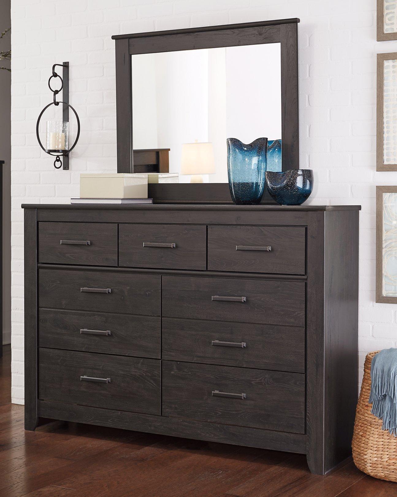 Brinxton Dresser and Mirror - Furniture 4 Less Outlet (Salinas,CA)