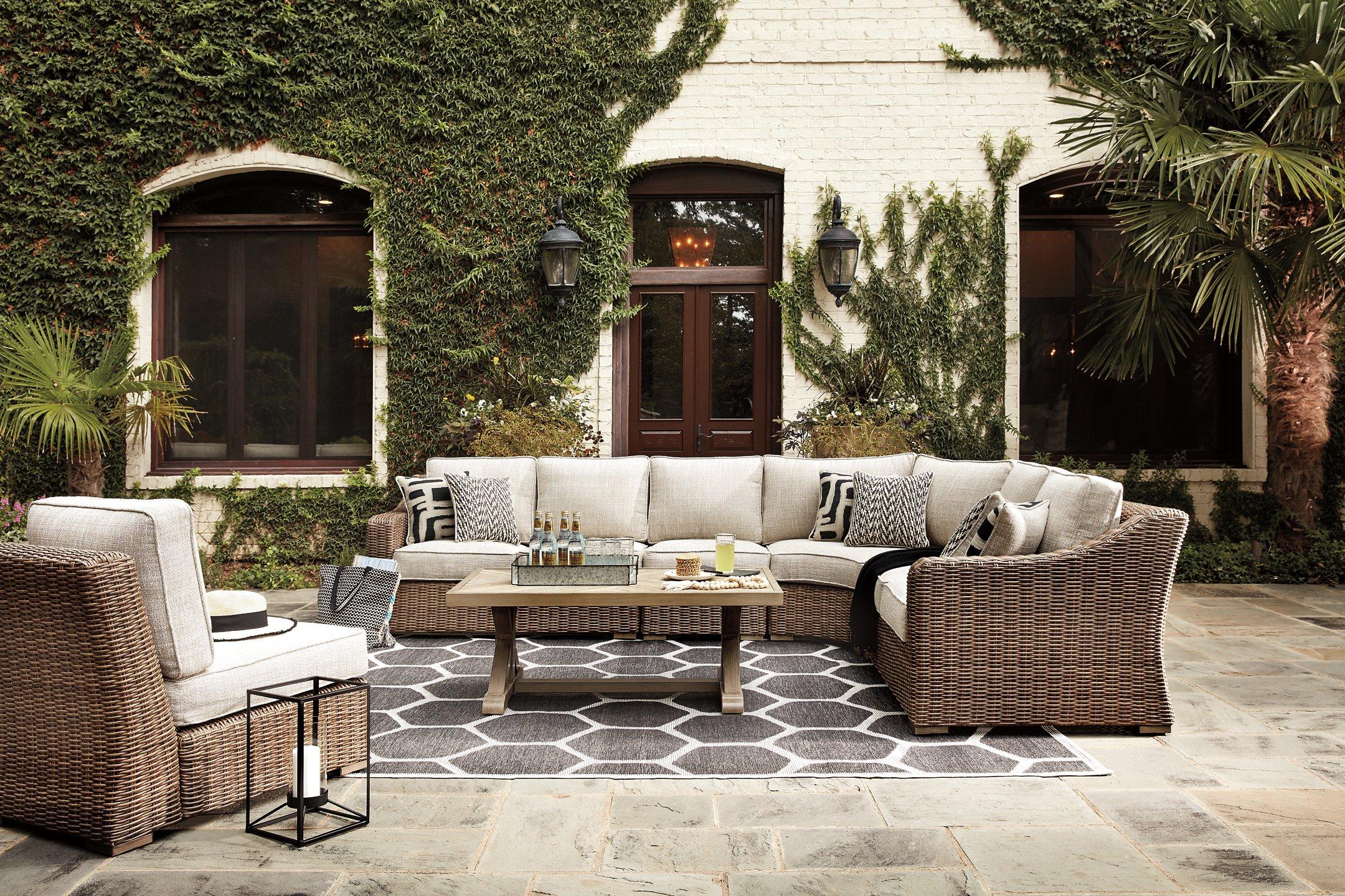 Beachcroft Outdoor Seating Set - Furniture 4 Less Outlet (Salinas,CA)