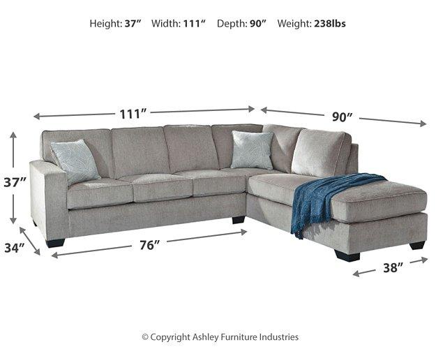 Altari 2-Piece Sectional with Chaise - Furniture 4 Less Outlet (Salinas,CA)