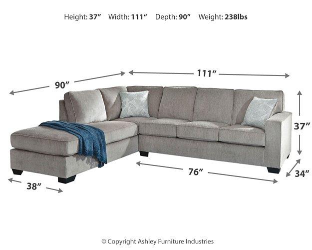 Altari 2-Piece Sectional with Chaise - Furniture 4 Less Outlet (Salinas,CA)