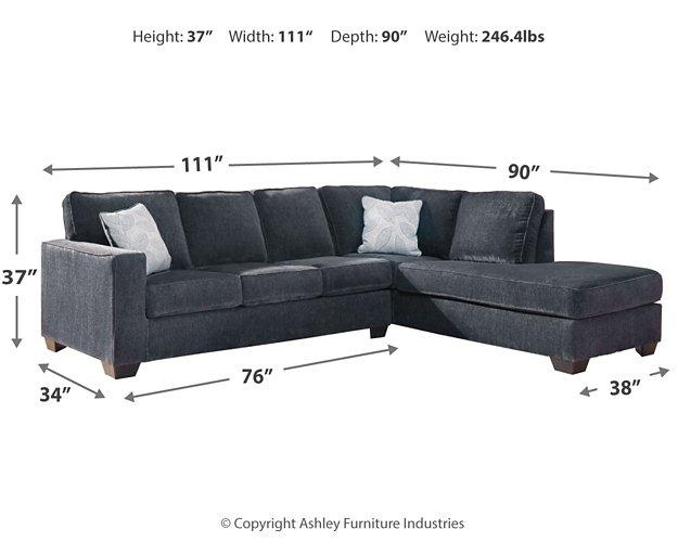 Altari 2-Piece Sectional with Chaise - Furniture 4 Less Outlet (Salinas,CA)