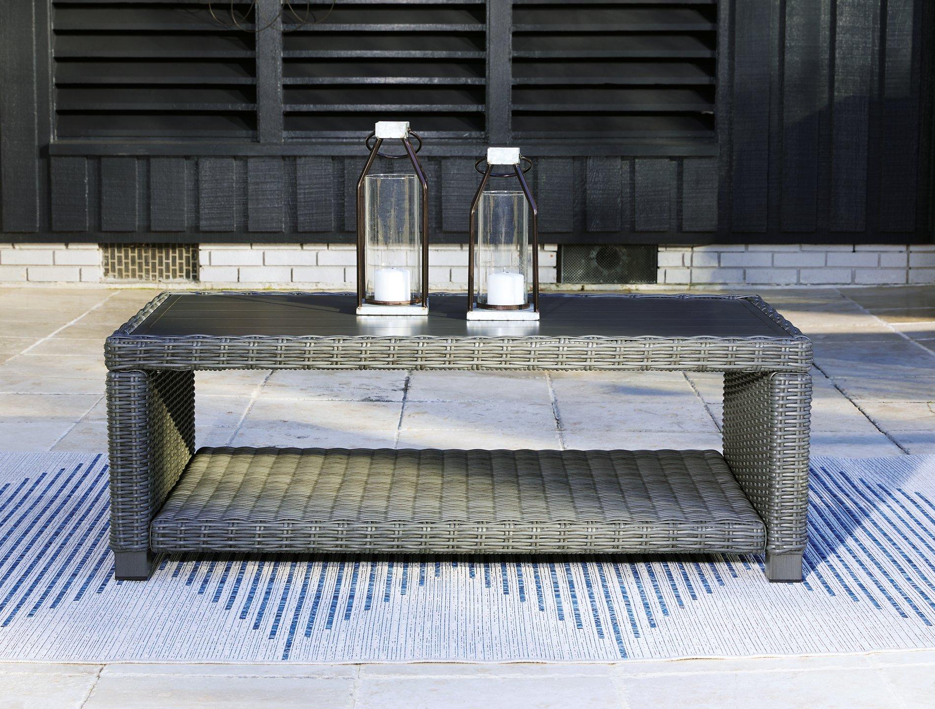 Elite Park Outdoor Occasional Table Set - Furniture 4 Less Outlet (Salinas,CA)