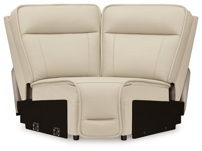 Double Deal Reclining Sectional with Console - Furniture 4 Less Outlet (Salinas,CA)