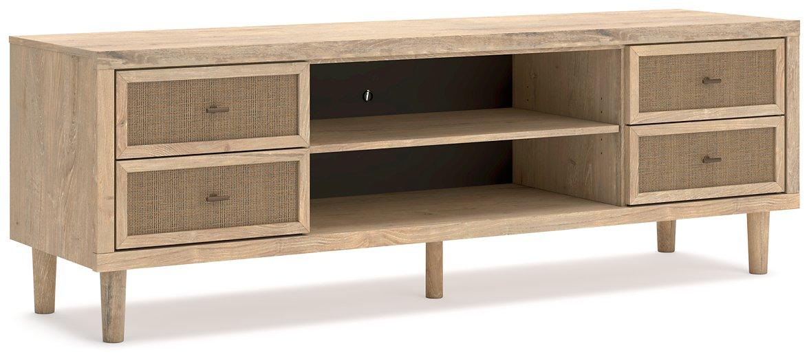 Cielden 72" TV Stand with Electric Fireplace - Furniture 4 Less Outlet (Salinas,CA)