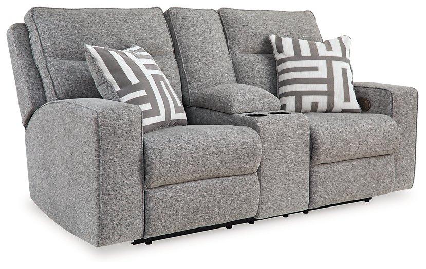 Biscoe Power Reclining Loveseat - Furniture 4 Less Outlet (Salinas,CA)