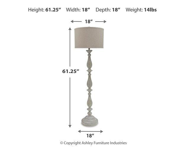 Bernadate Lamp Set - Furniture 4 Less Outlet (Salinas,CA)