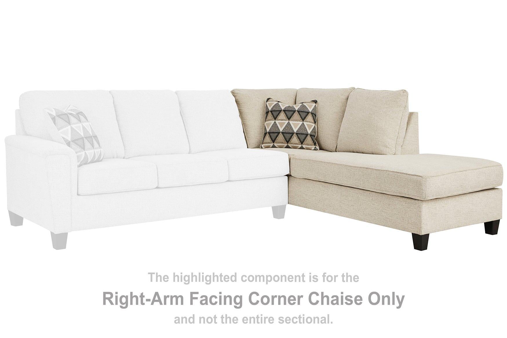 Abinger 2-Piece Sleeper Sectional with Chaise - Furniture 4 Less Outlet (Salinas,CA)