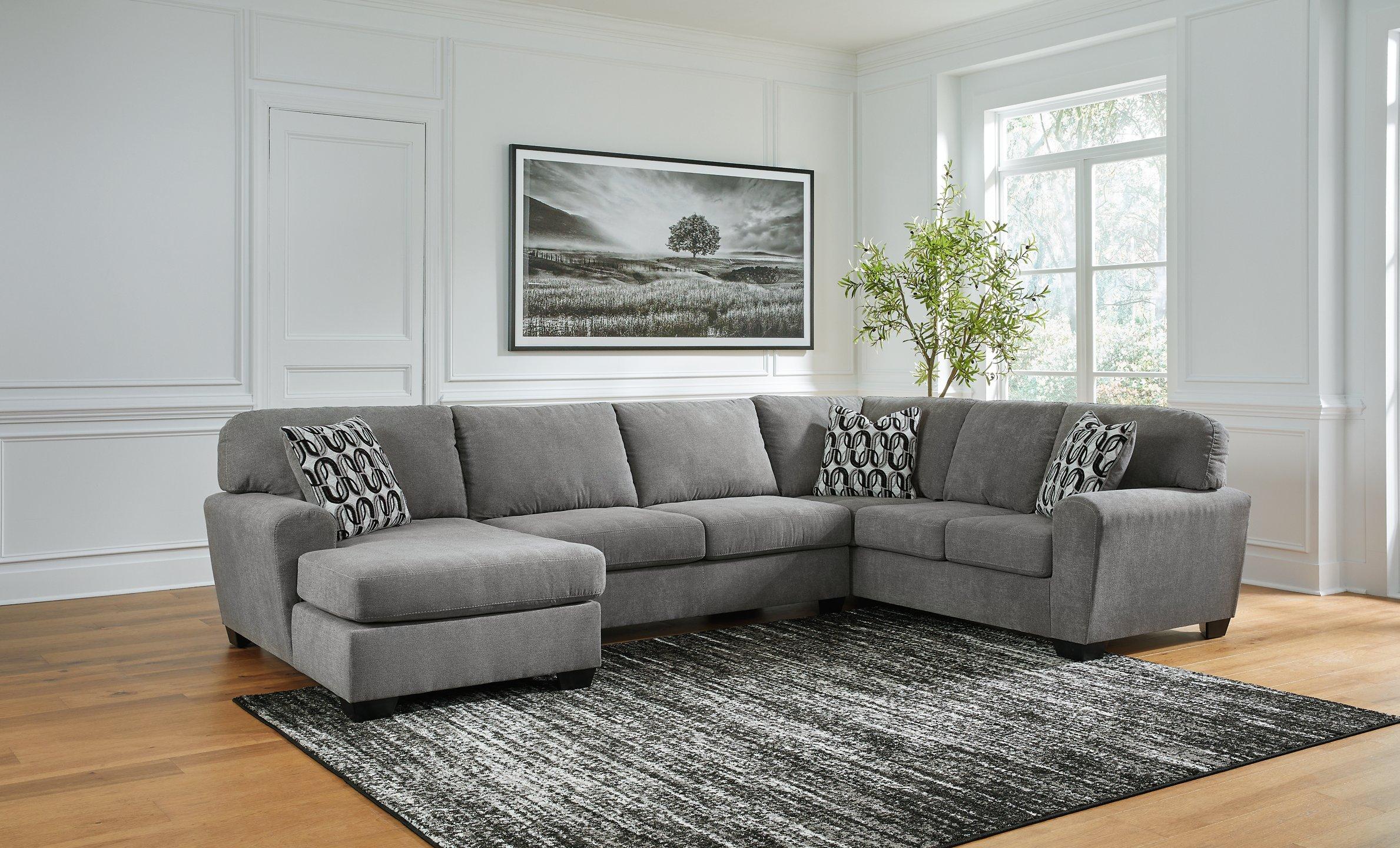 Birkdale Court Sectional with Chaise - Furniture 4 Less Outlet (Salinas,CA)