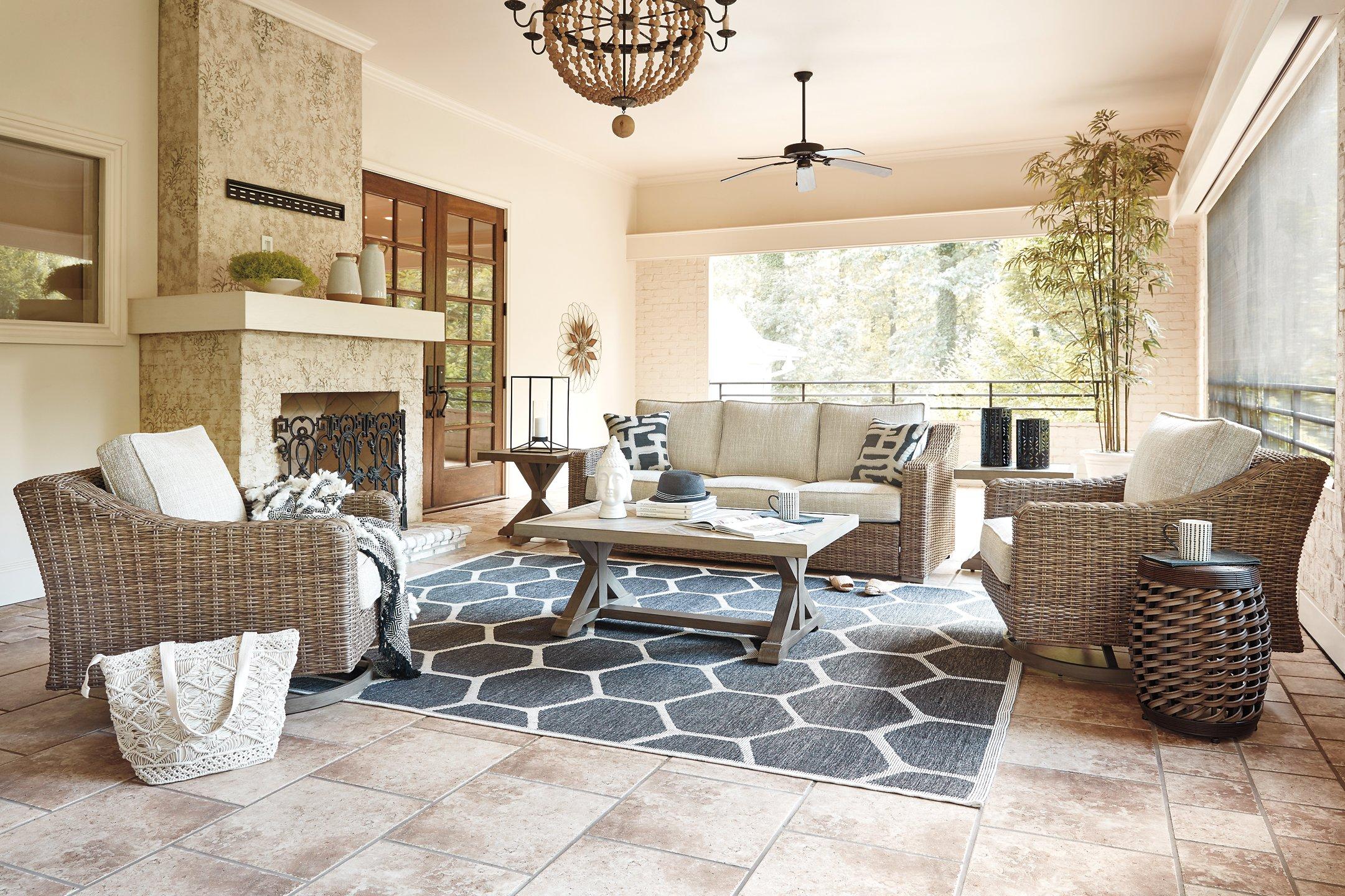 Beachcroft Outdoor Seating Set - Furniture 4 Less Outlet (Salinas,CA)