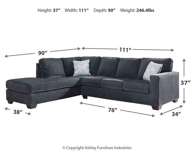 Altari 2-Piece Sectional with Chaise - Furniture 4 Less Outlet (Salinas,CA)