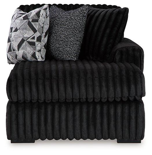Midnight-Madness Super Chaise - Furniture 4 Less Outlet (Salinas,CA)