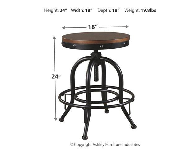 Valebeck Counter Height Bar Stool - Furniture 4 Less Outlet (Salinas,CA)