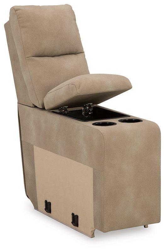 Next-Gen DuraPella Power Reclining Sectional Loveseat with Console - Furniture 4 Less Outlet (Salinas,CA)