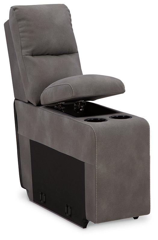 Next-Gen DuraPella Power Reclining Sectional Loveseat with Console - Furniture 4 Less Outlet (Salinas,CA)