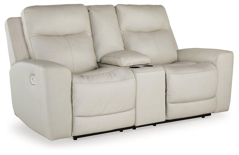 Mindanao Power Reclining Loveseat with Console