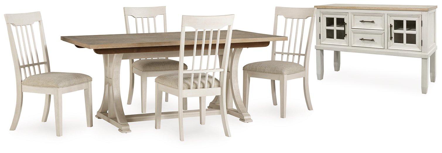 Shaybrock Dining Package - Furniture 4 Less Outlet (Salinas,CA)