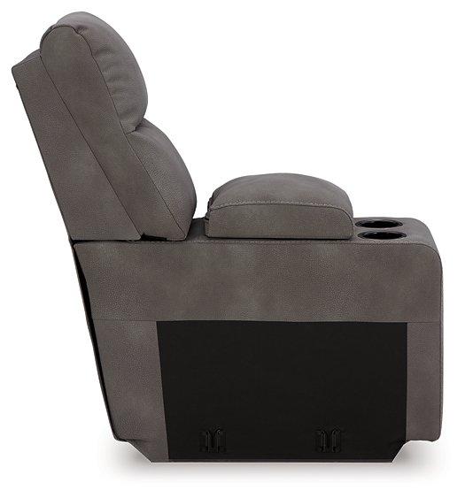 Next-Gen DuraPella Power Reclining Sectional Loveseat with Console - Furniture 4 Less Outlet (Salinas,CA)
