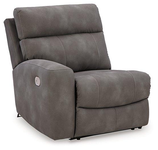 Next-Gen DuraPella Power Reclining Sectional Loveseat with Console - Furniture 4 Less Outlet (Salinas,CA)