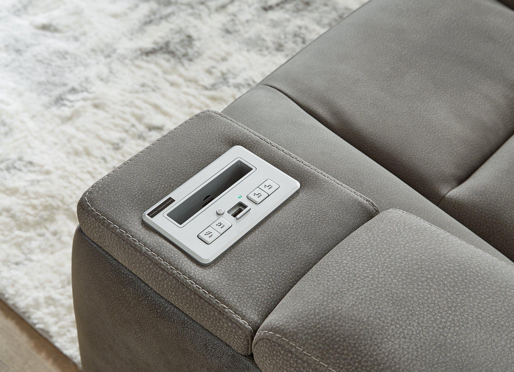 Next-Gen DuraPella Power Reclining Loveseat with Console - Furniture 4 Less Outlet (Salinas,CA)