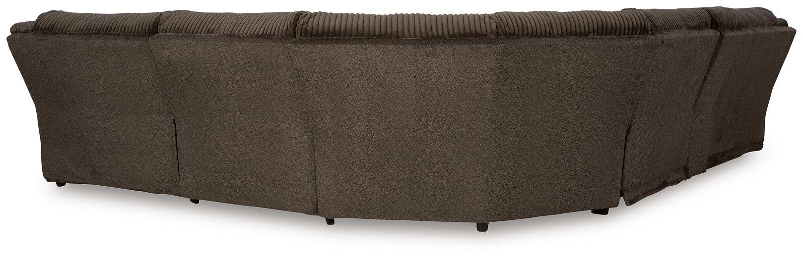 Top Tier Reclining Sectional with Chaise - Furniture 4 Less Outlet (Salinas,CA)