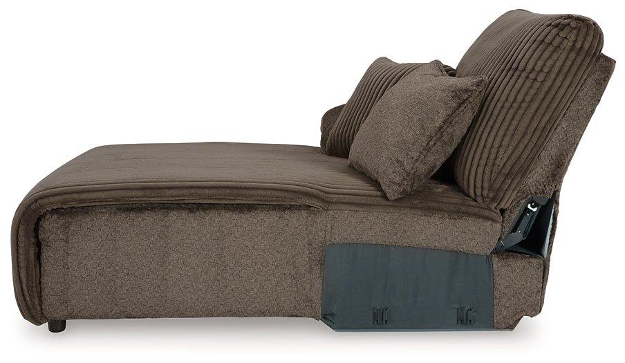 Top Tier Reclining Sectional with Chaise - Furniture 4 Less Outlet (Salinas,CA)