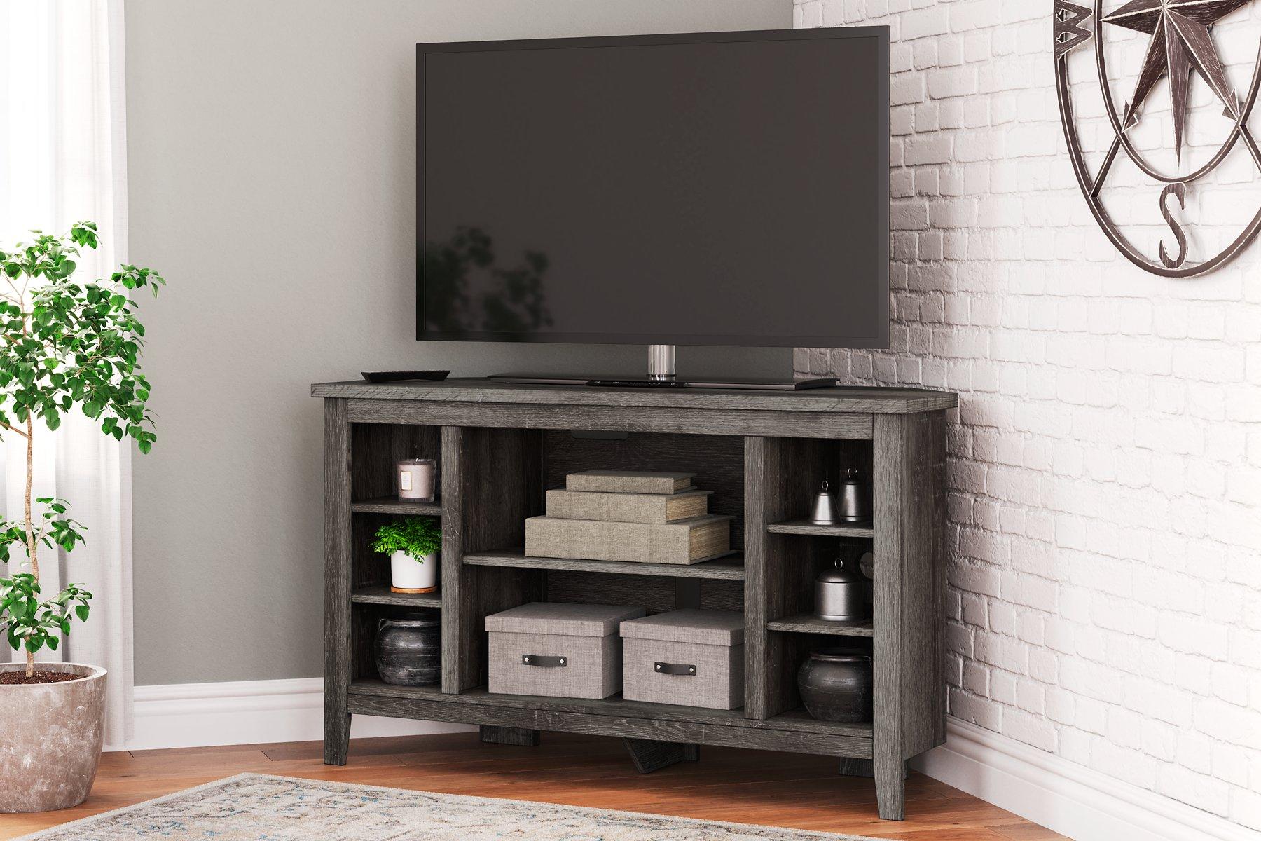 Arlenbry Corner TV Stand - Furniture 4 Less Outlet (Salinas,CA)