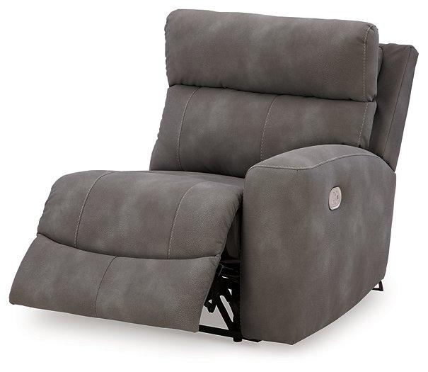 Next-Gen DuraPella Power Reclining Sectional Loveseat with Console - Furniture 4 Less Outlet (Salinas,CA)