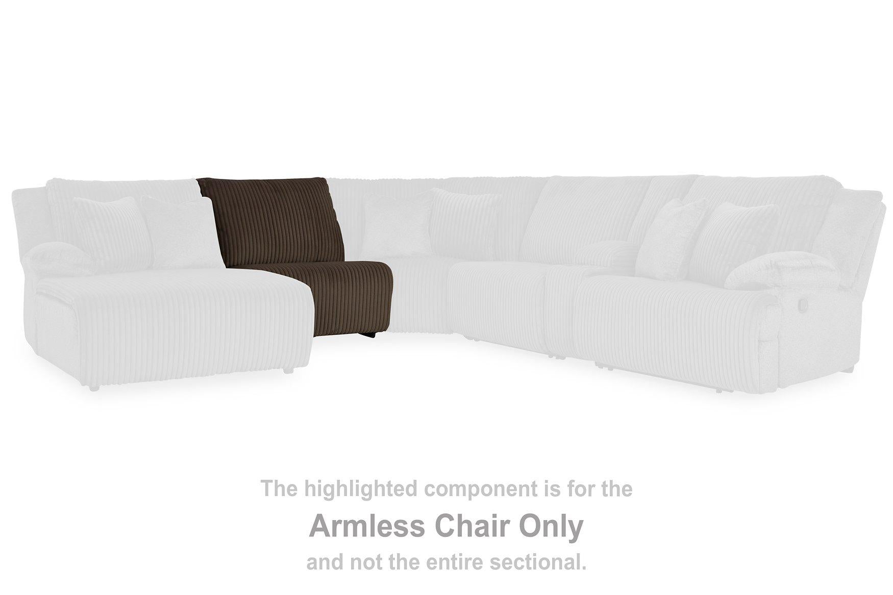 Top Tier Reclining Sectional with Chaise - Furniture 4 Less Outlet (Salinas,CA)